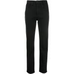 Jeans stretch negros de algodón rebajados ancho W26 Jacob Cohen para mujer 