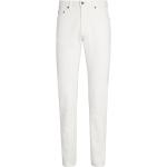 Jeans stretch blancos de algodón ancho W31 largo L36 Ermenegildo Zegna para hombre 