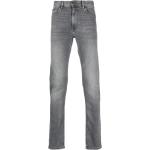 Jeans stretch grises de poliester rebajados ancho W31 largo L36 desgastado Tommy Hilfiger Sport talla L para hombre 