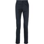 Pantalones clásicos azul marino de algodón rebajados informales DONDUP talla XXS para hombre 
