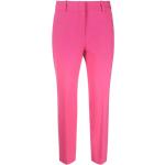 Pantalones clásicos rosas de poliamida ERMANNO SCERVINO talla L para mujer 