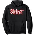 Sudaderas negras de encaje con capucha Slipknot con logo talla S para mujer 