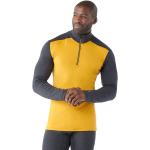 Camisetas térmicas amarillas de merino rebajadas Smartwool talla S para hombre 