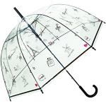 Paraguas transparentes de goma Smati con motivo de París Talla Única para mujer 