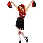 Disfraces rojos de zombie Smiffys talla XL para mujer 