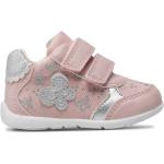 Sneakers rosas con velcro rebajados Geox talla 26 infantiles 