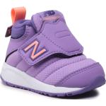 Sneakers lila con velcro rebajados New Balance talla 21 infantiles 