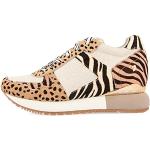 Sneakers bajas multicolor de cuero rebajados de verano informales zebra Gioseppo talla 39 para mujer 