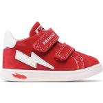 Sneakers rojos de piel con velcro rebajados Primigi talla 21 infantiles 