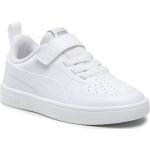 Sneakers blancos de cuero con velcro rebajados Puma talla 28 infantiles 