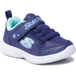 Sneakers azul marino con velcro Skechers talla 22 infantiles 