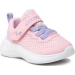 Sneakers rosas con velcro Skechers talla 25 infantiles 