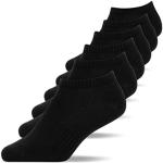 Calcetines deportivos infantiles negros de algodón Snocks de materiales sostenibles 