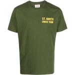 Camisetas orgánicas verdes de algodón de tirantes  Peanuts Snoopy MC2 SAINT BARTH talla XL de materiales sostenibles para hombre 