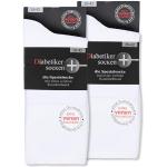 Calcetines blancos de algodón para diabéticos Sockenkauf24 talla 35 para hombre 