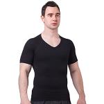 Sodacoda - Camiseta de Compresión V Cuello para Ho