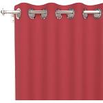 Persianas & cortinas rojas de poliester Soleil d'ocre 