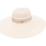 Sombreros beige de viscosa Maison Michel para mujer 
