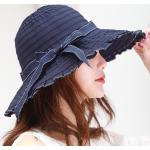 Sombreros lila de poliester de primavera talla 64 con lazo para mujer 