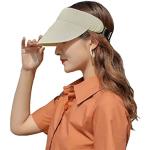 Sombreros beige de paja de paja  Talla Única para mujer 
