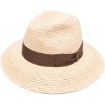 Sombreros beige de paja de paja  talla 58 BORSALINO para hombre 