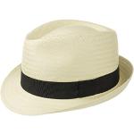 Sombrero de Paja Málaga Trilby sombreros de pajasombreros de verano (53 cm - natural)