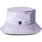 Sombreros morados con logo Maison Michel talla S para mujer 