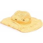 Sombreros amarillos de paja de paja  Ruslan Baginskiy talla S para mujer 