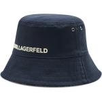 Sombreros azul marino de denim Karl Lagerfeld para mujer 