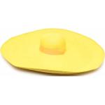 Sombreros amarillos de paja de paja  rebajados tallas grandes talla M para mujer 