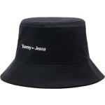 Sombreros negros de algodón rebajados Tommy Hilfiger Sport para mujer 