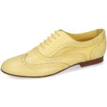 Zapatos derby amarillos de goma formales Melvin & Hamilton talla 41 para mujer 