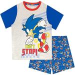 Sonic The Hedgehog Pijamas para Niños Azul 7-8 Año