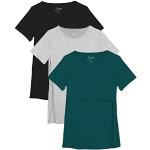 Camisetas premamá grises rebajadas sin mangas informales talla L para mujer 