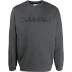 Ropa gris de poliamida de invierno  rebajada manga larga cuello redondo con logo Calvin Klein talla L para hombre 