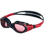 Speedo Futura Biofuse Flexiseal Junior Gafas de natación Unisex Adulto, Azul marino/Rojo, Talla Única