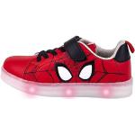 Zapatillas rojas con cordones rebajadas Spiderman con velcro informales talla 27 para mujer 