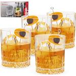 Vasos de vidrio de whisky aptos para lavavajillas en pack de 4 piezas 