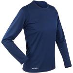 Spiro Ladies Quick Dry - Camiseta, Mujer, Azul Navy, L (42)