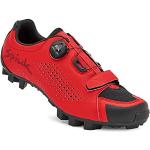 Zapatillas rojas Boa Fit System de ciclismo rebajadas Spiuk talla 49 para mujer 