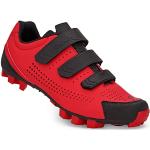 Zapatillas rojas de ciclismo con velcro Spiuk talla 41 para mujer 