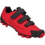 Zapatillas rojas de ciclismo rebajadas con velcro Spiuk talla 41 para hombre 