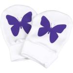 Spoilt Rotten SR - Butterfly Design 100% de cama de algodón - bebé de resistente a los arañazos guantes de