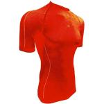Camisetas rojas de compresión manga corta Sport HG talla XL para hombre 