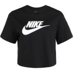 Camisetas negras de manga corta manga corta Nike Sportwear talla L para mujer 