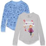 Camisetas de algodón de manga larga infantiles Disney zebra 4 años para niña 