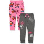 Pantalones rosas de felpa de deporte infantiles Disney zebra 4 años para niña 