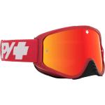 Gafas rojas de snowboard  Spy para mujer 