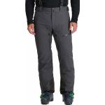 Pantalones grises de esquí de invierno impermeables, transpirables Spyder talla L para hombre 