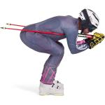 Ropa rosa de poliester de esquí rebajada transpirable Spyder talla L para hombre 